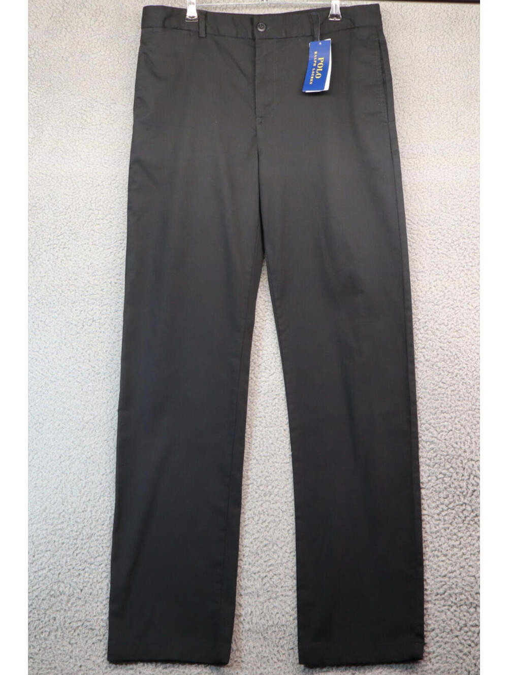 NWT Polo Ralph Lauren Womens Pants Size 20W Black Chino